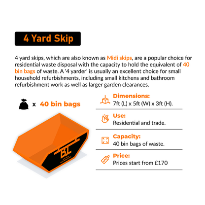 4 Yard Skip Hire